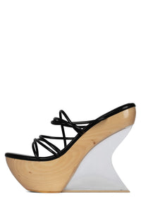 ANDROID Jeffrey Campbell Platform Sandal Black 