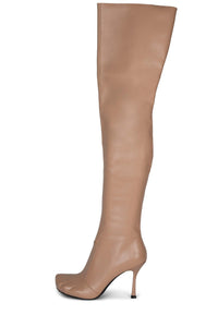 CONFORM-OK Jeffrey Campbell Stiletto Boot Beige