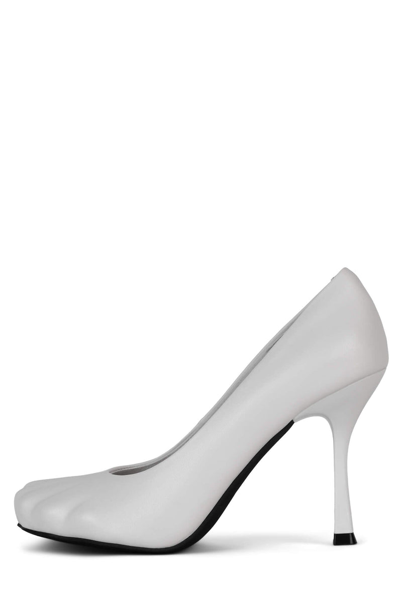 CONFORM Jeffrey Campbell High Heel White