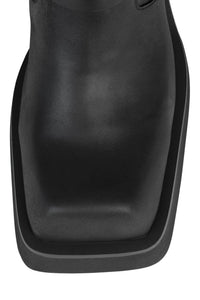CORRUPT Jeffrey Campbell Knee-High Boot Black Silver