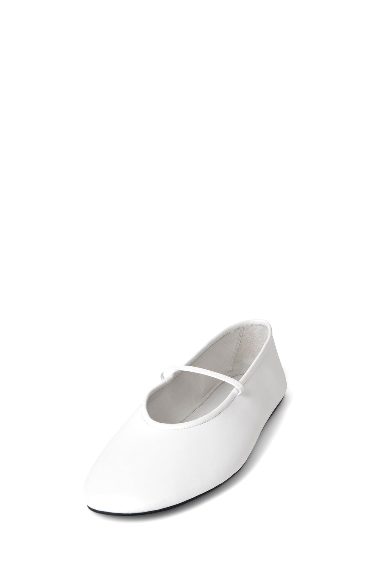 DANCERINA Jeffrey Campbell Ballet Flats White _hover