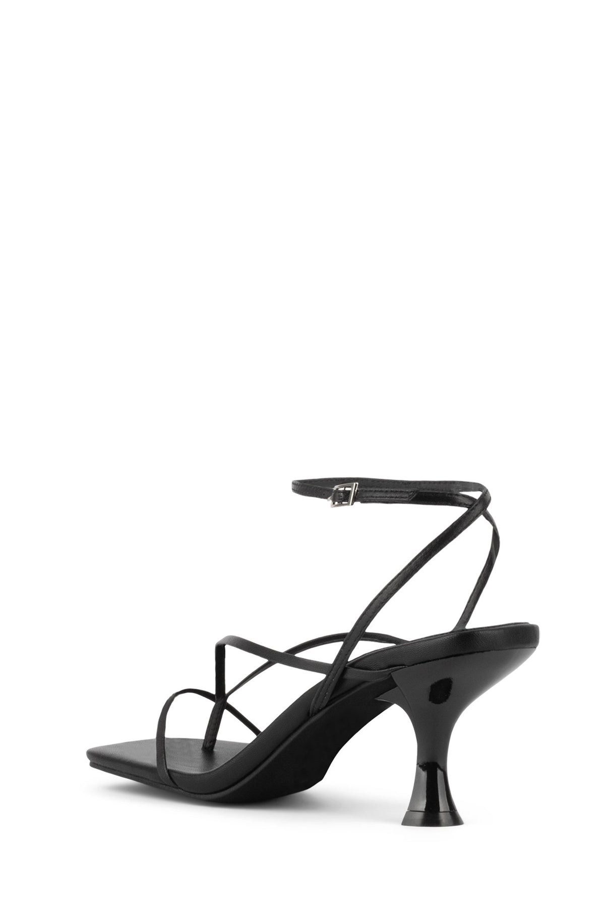 FLUXX Jeffrey Campbell Strappy Sandals Black