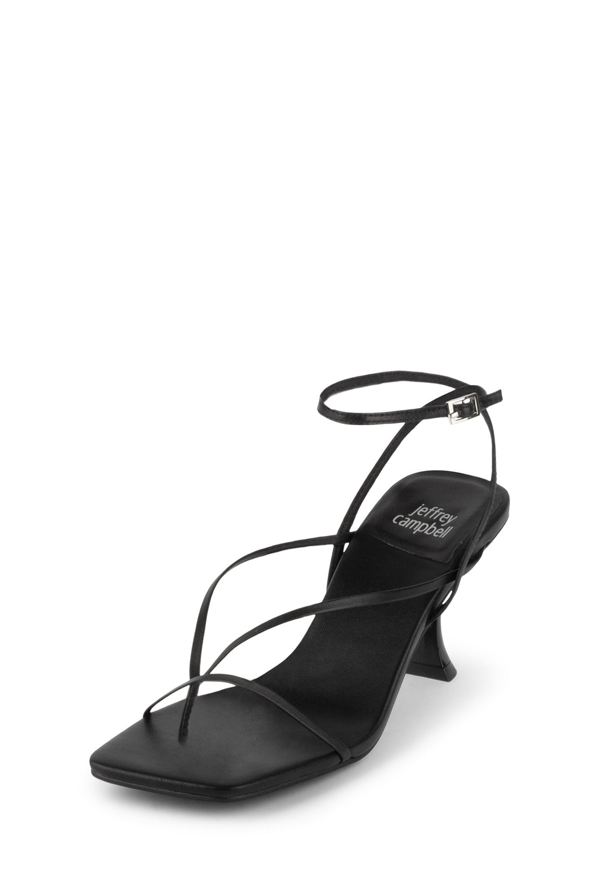 FLUXX Jeffrey Campbell Strappy Sandals Black