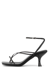 FLUXX Jeffrey Campbell Strappy Sandals Black