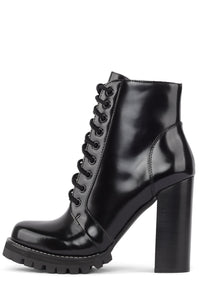 LEGION Heeled Bootie Black Box