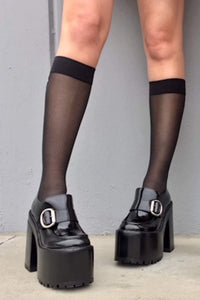 OFFSET Jeffrey Campbell Heeled Loafer Black Box
_hover