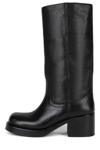 REFLECT Jeffrey Campbell Heeled Boot Black 