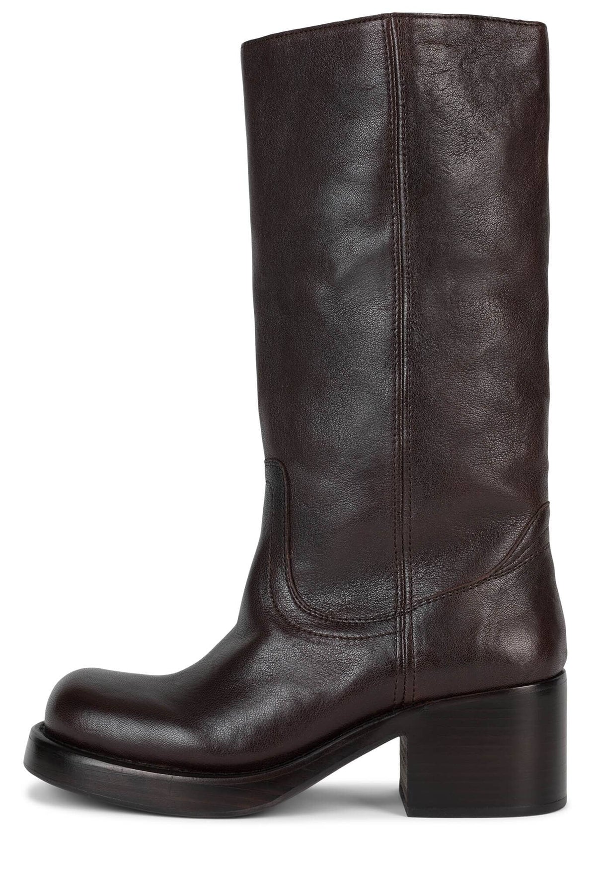 REFLECT Jeffrey Campbell Heeled Boot Brown 
