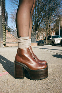 TAKEOFF Jeffrey Campbell Platform Bootie Brown
_hover